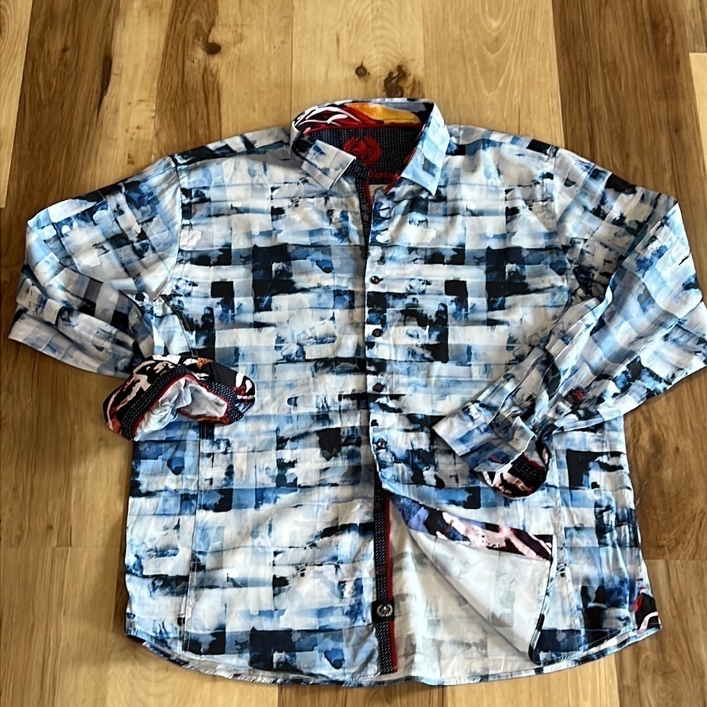 Luxury designer Au Noir men’s shirt like new
